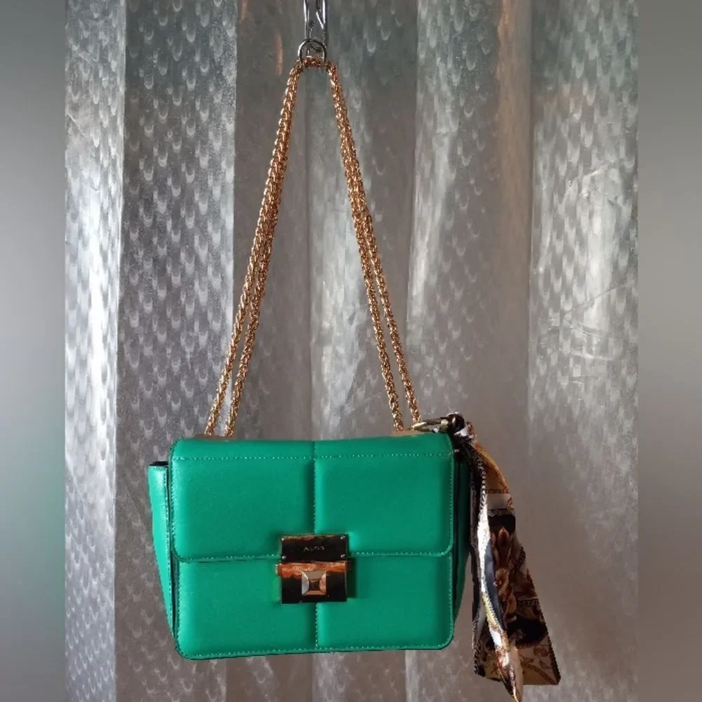 Aldo Albonnon Emerald Green Small Shoulder Bag NWOT